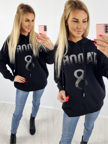 Sweter czarny Jadore 8   