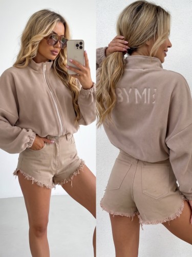 Bluza Polarowa PURE ciemny beż