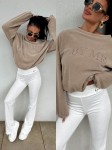 Bluza polarowa MERCY ciemny beż