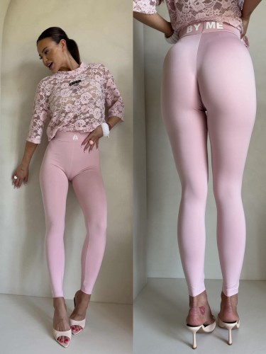 Legginsy GYM jasny róż