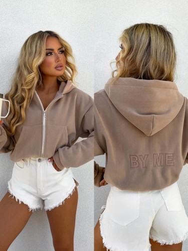 Bluza polarowa BLISS ciemny beż