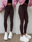 Legginsy KANELLA czekoladowe
