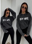 Dekatyzowana bluza DOSE czarna